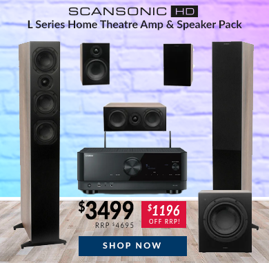 Scansonic HD + Yamaha 5.1 Home Theatre Package!