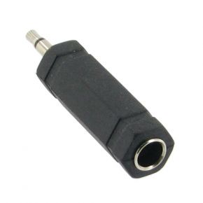 3.5mm Mono Plug to 1/4" Stereo Jack Audio Adapter AA1332