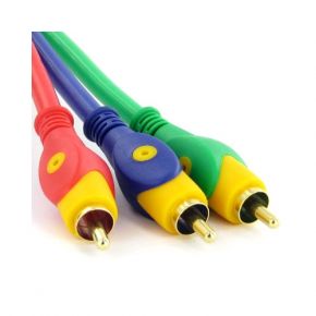 10m Gold Plated Component Video Cable 75ohm CP62810