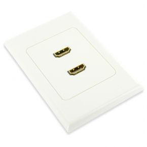 Avico Dual Double HDMI Wallplate Wall Plate HDW22