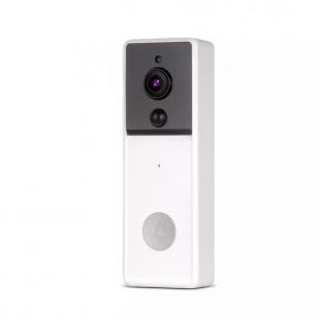 Laser SmartHome Full HD Video WiFi Doorbell With Chime White
