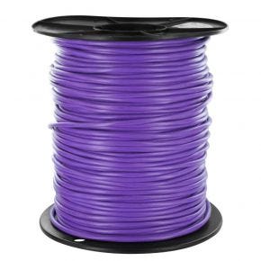 200m Home Theatre In-Wall Speaker Cable Violet 2 Core 16 AWG