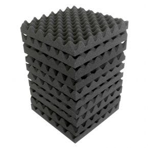 10pk 30x30cm "Eggshell" Sound Foam Panels Tiles Acoustic Treatment SA2300