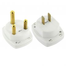 Travel Adaptors Pair for USA Canada Mexico Japan India South Africa TA503 & TA504